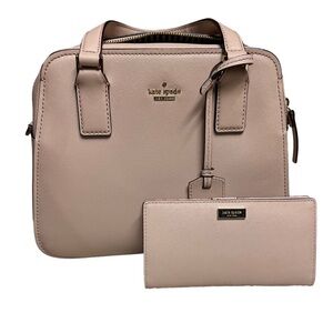 Kate Spade Blush Bag & Wallet Set